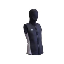Chillproof Vest w/Hood Full Zip - Mens